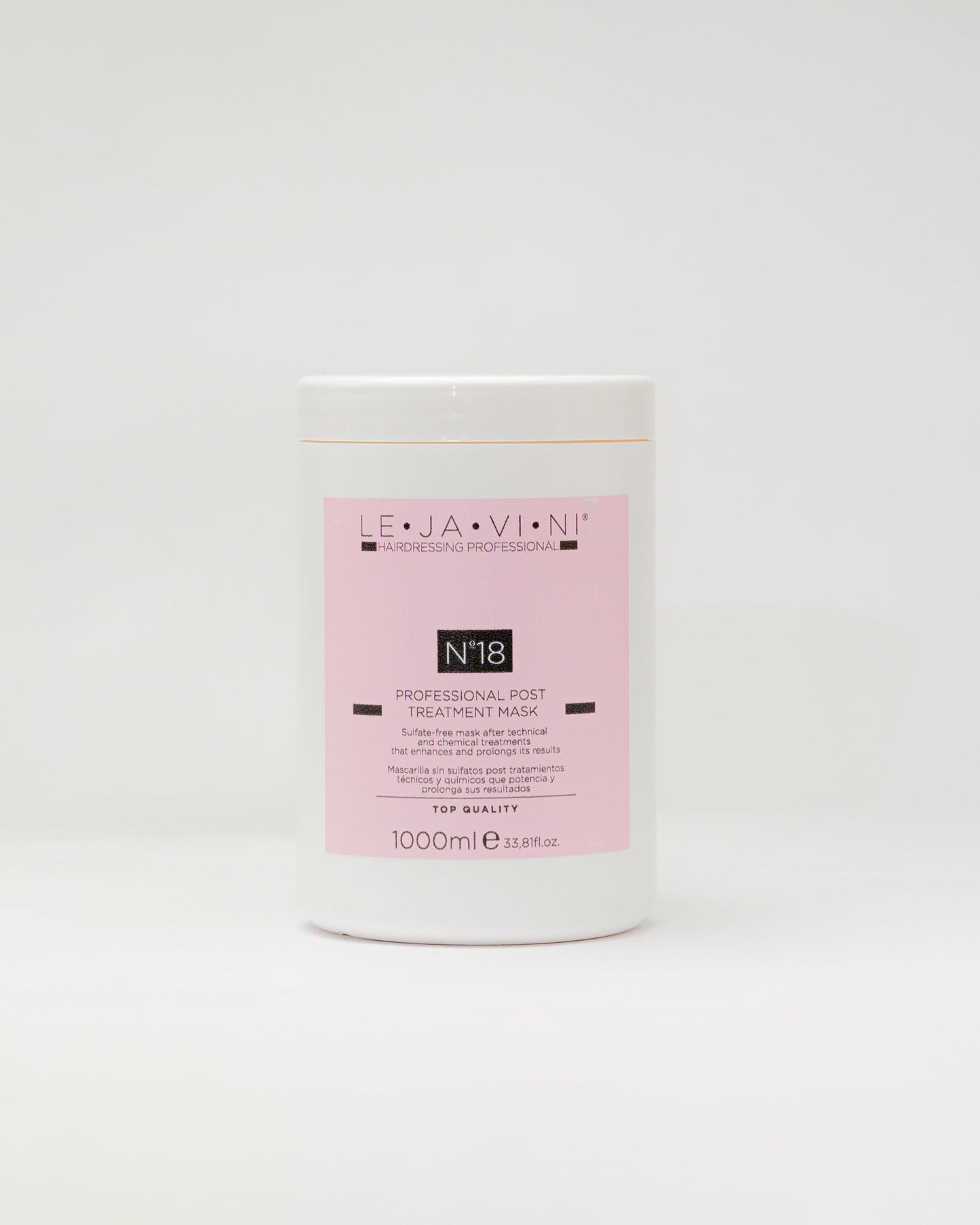 LE·JA·VI·NI® Nº18 PROFESSIONAL POST TREATMENT MASK 1Kg
