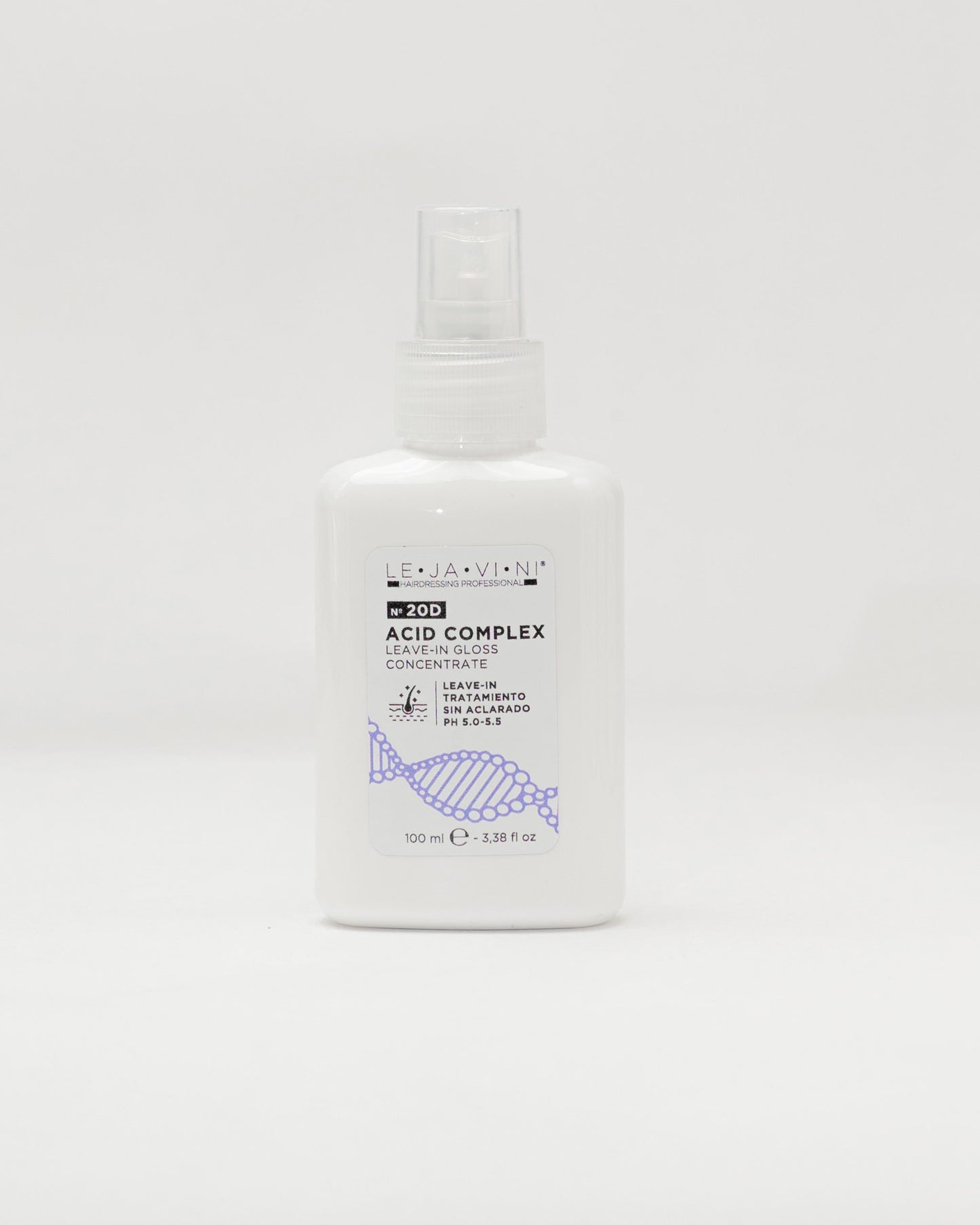 LE·JA·VI·NI® Nº20D ACID COMPLEX LEAVE-IN GLOSS CONCENTRATE 100ML