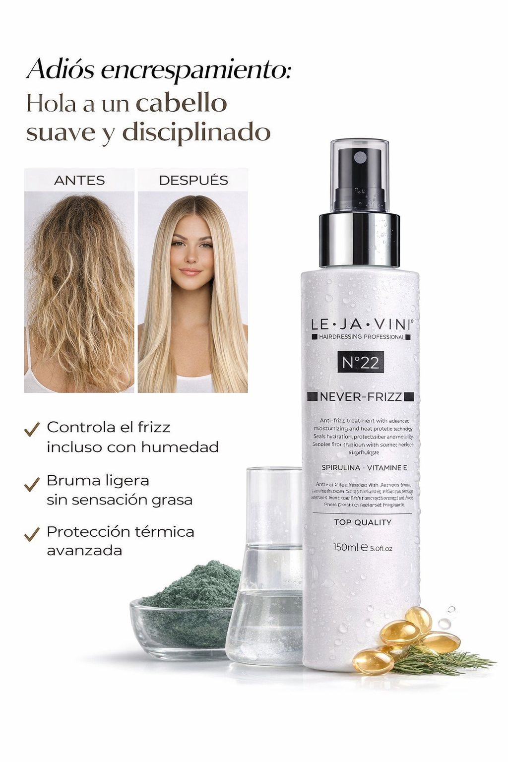 LE·JA·VI·NI® Nº 22 NEVER-FRIZZ