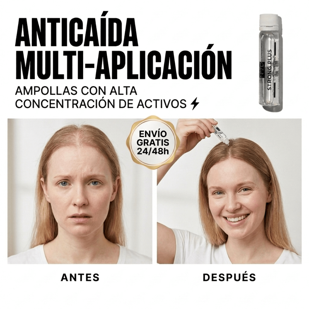 Ampollas Anticaída Cabello Profesional LEJAVINI modo aplicación