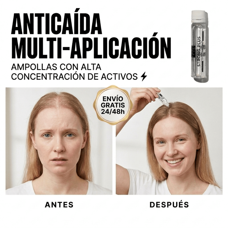 Ampollas Anticaída Cabello Profesional LEJAVINI modo aplicación