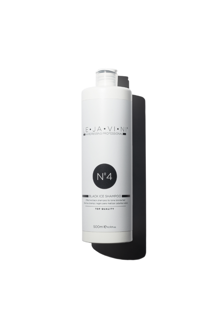 Champú matizador negro cabello profesional LE·JA·VI·NI® Nº4 500ml