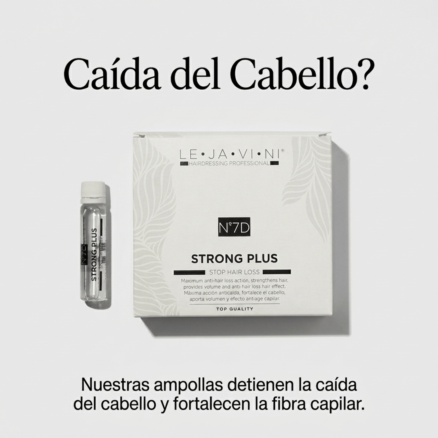 Ampollas Anticaída Cabello Profesional LEJAVINI guía uso