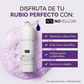 Champú antiamarillo rubio profesional antes después resultado