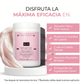 Mascarilla post tratamiento profesional LE·JA·VI·NI® para reparar y suavizar el cabello, con ingredientes clave y resultados visibles.
