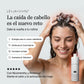 Champú fortificante densidad cabello aplicación cuero cabelludo