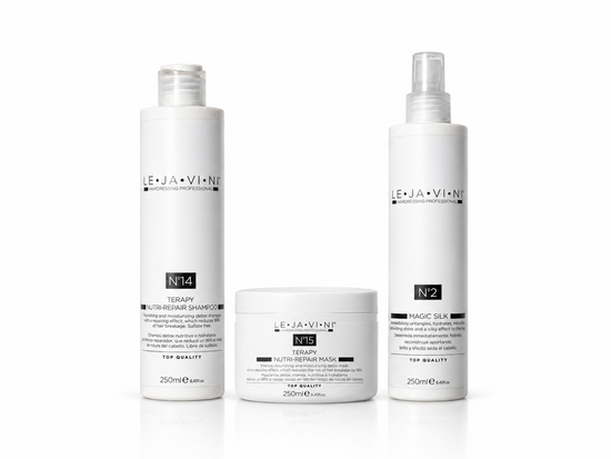 Rutina Cabello Seco Shine & Repair | LE·JA·VI·NI®